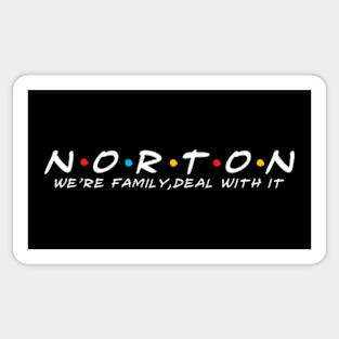 The Norton Family Norton Surname Norton Last name Sticker